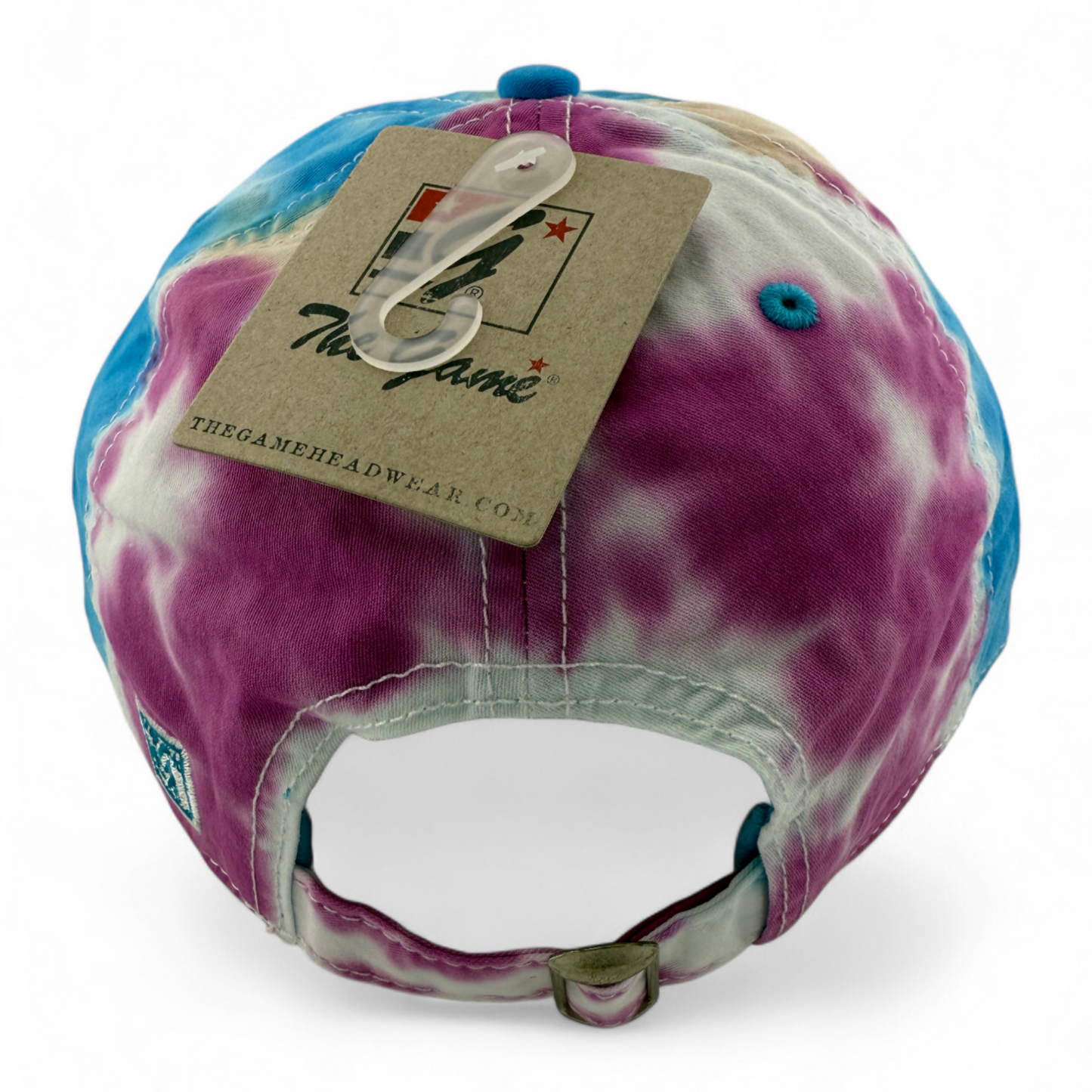 The Game GB482 Pastel Tie Dye Blank Twill Unstructured Adjustable Dad Hat Cap