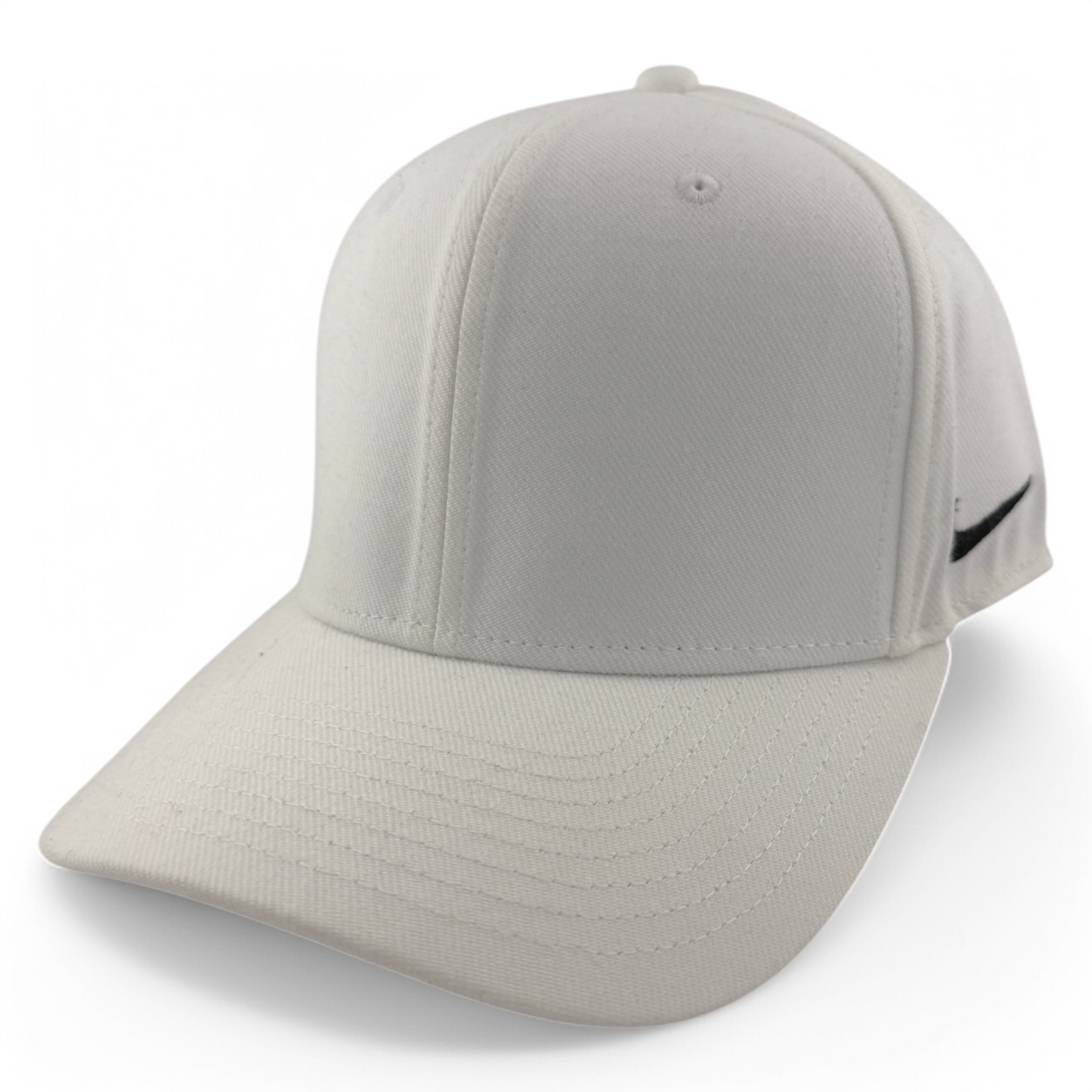 Nike Team Dri-FIT Bright White BLANK for CUSTOMS 867308-100 Flex Fit Hat Cap