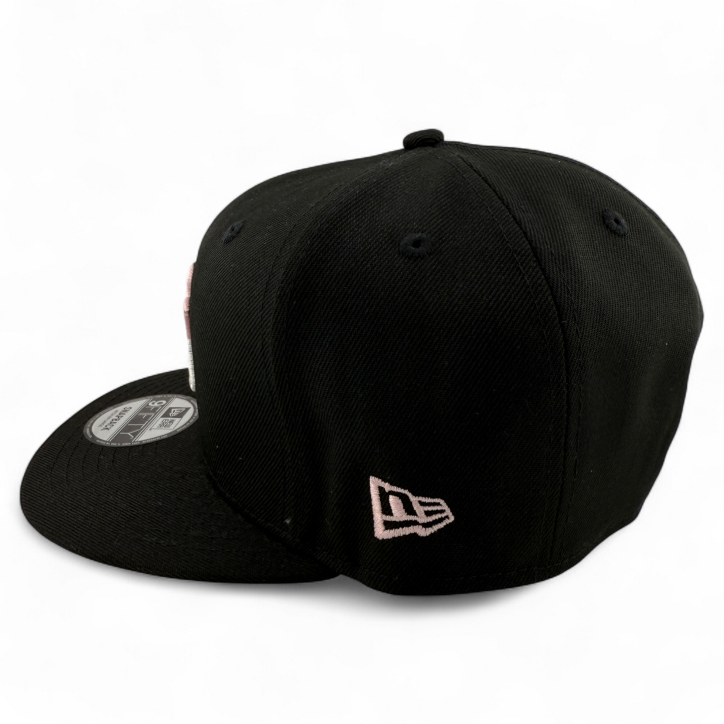 New Era New York Yankees MLB Pink Drip Paint 9FIFTY Snapback Adjustable Hat Cap