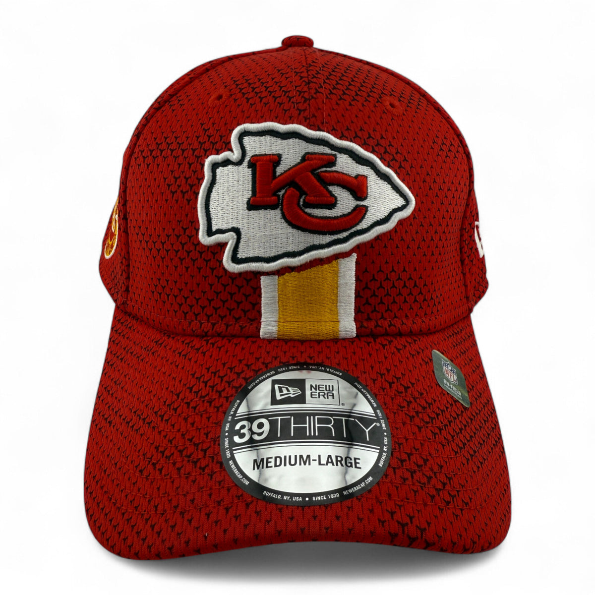 New Era Kansas City Chiefs NFL 2024 Sideline 39Thirty Flex Fit Hat Cap