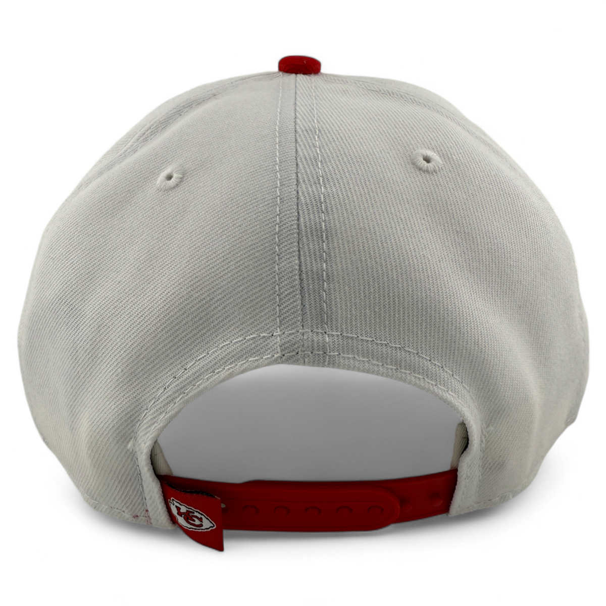New Era Kansas City Chiefs NFL Oversized Large Giant Logo 9Fifty Snapback Hat