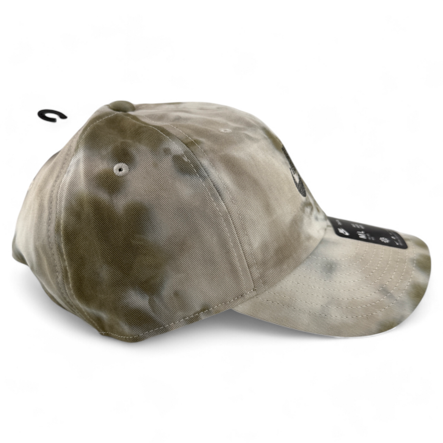 Nike Club Cap Dri-Fit Khaki Camo Faded Adjustable Unstructured Dad Hat Cap M/L