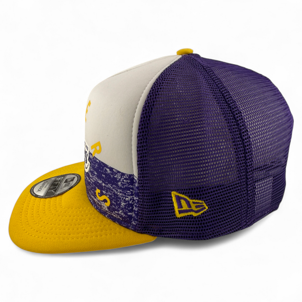 New Era Los Angeles Lakers NBA Gameday Foam Trucker Mesh Back 9Fifty Snapback