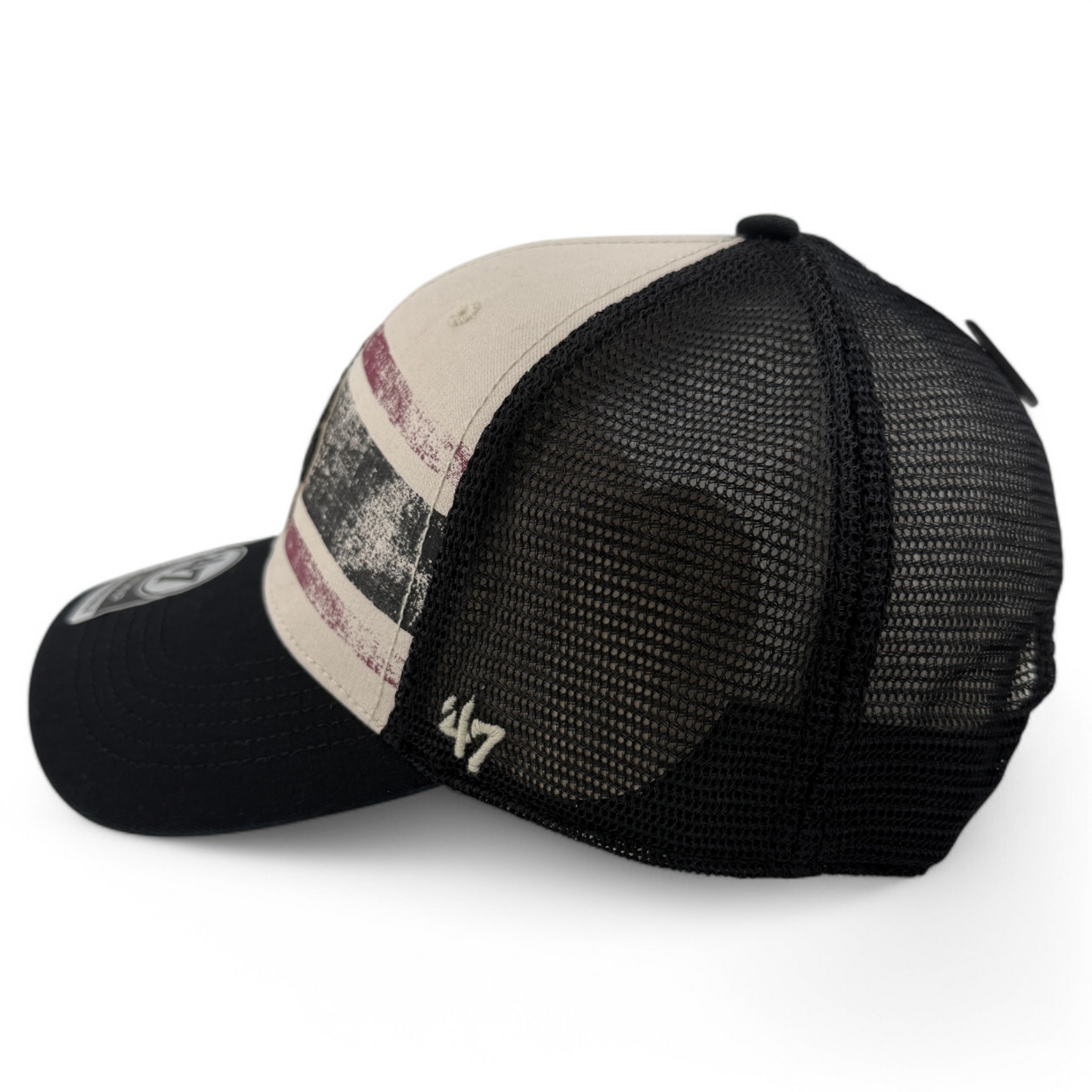 '47 Brand Arizona Coyotes NHL Vintage Style Logo MVP Mesh Back Snapback Hat Cap