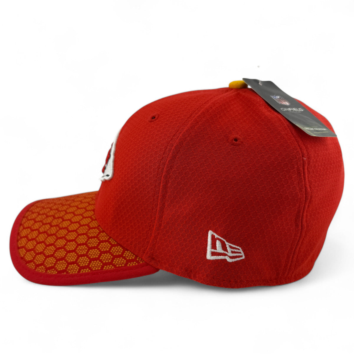 New Era Kansas City Chiefs NFL 2017 On Field Deadstock 39Thirty Flex Fit Hat Cap