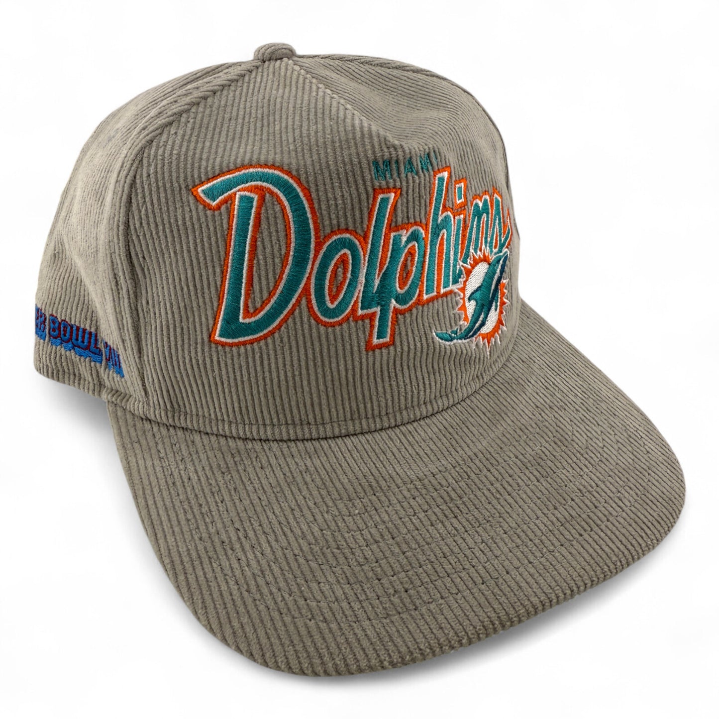 New Era Miami Dolphins NFL Cord The Golfer A-Frame Snapback Adjustable Hat Cap