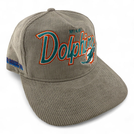 New Era Miami Dolphins NFL Cord The Golfer A-Frame Snapback Adjustable Hat Cap