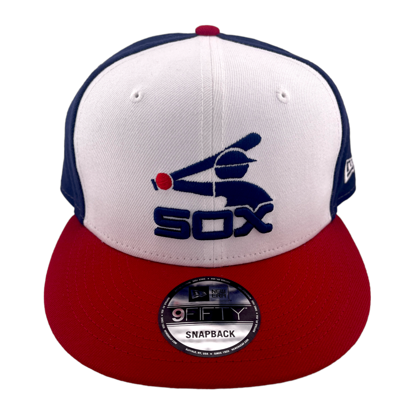 New Era Chicago White Sox Cooperstown Logo Blue/White/Red 9FIFTY Snapback Hat