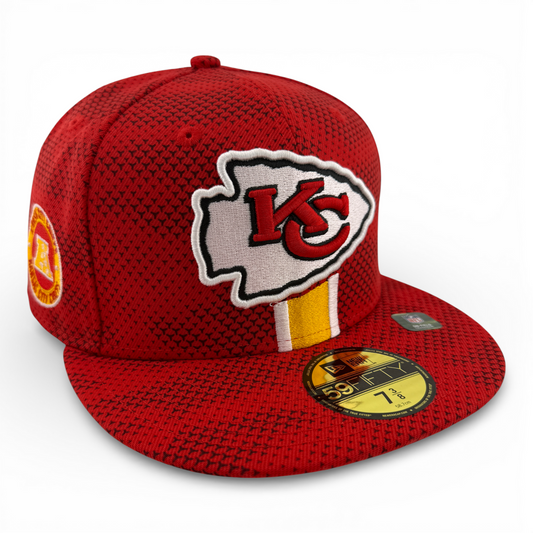 New Era Kansas City Chiefs NFL 2024 Sideline Pack Red 59FIFTY Fitted Hat Cap