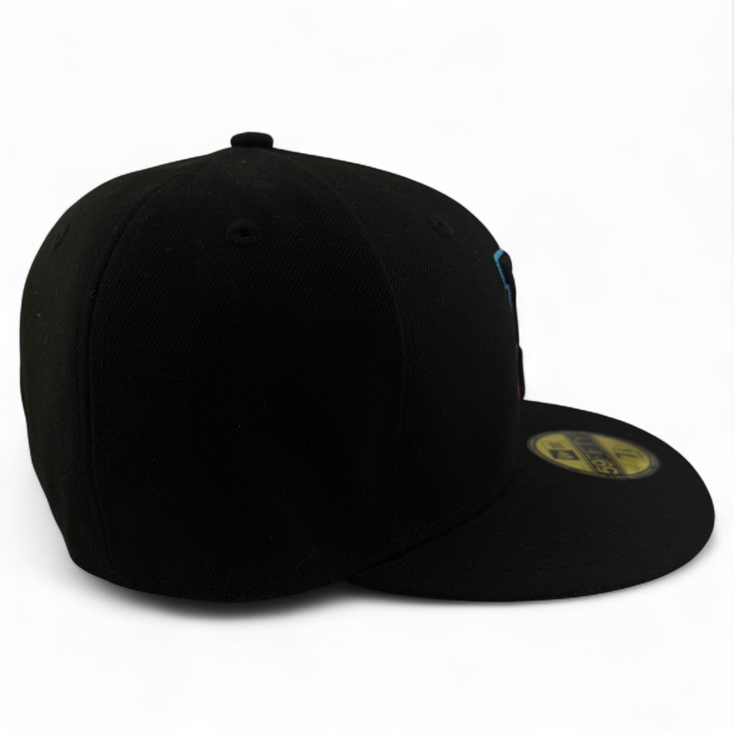 New Era Toros de Tijuana LMB Away Black/Neon TJ Logo 59FIFTY Fitted Hat Cap
