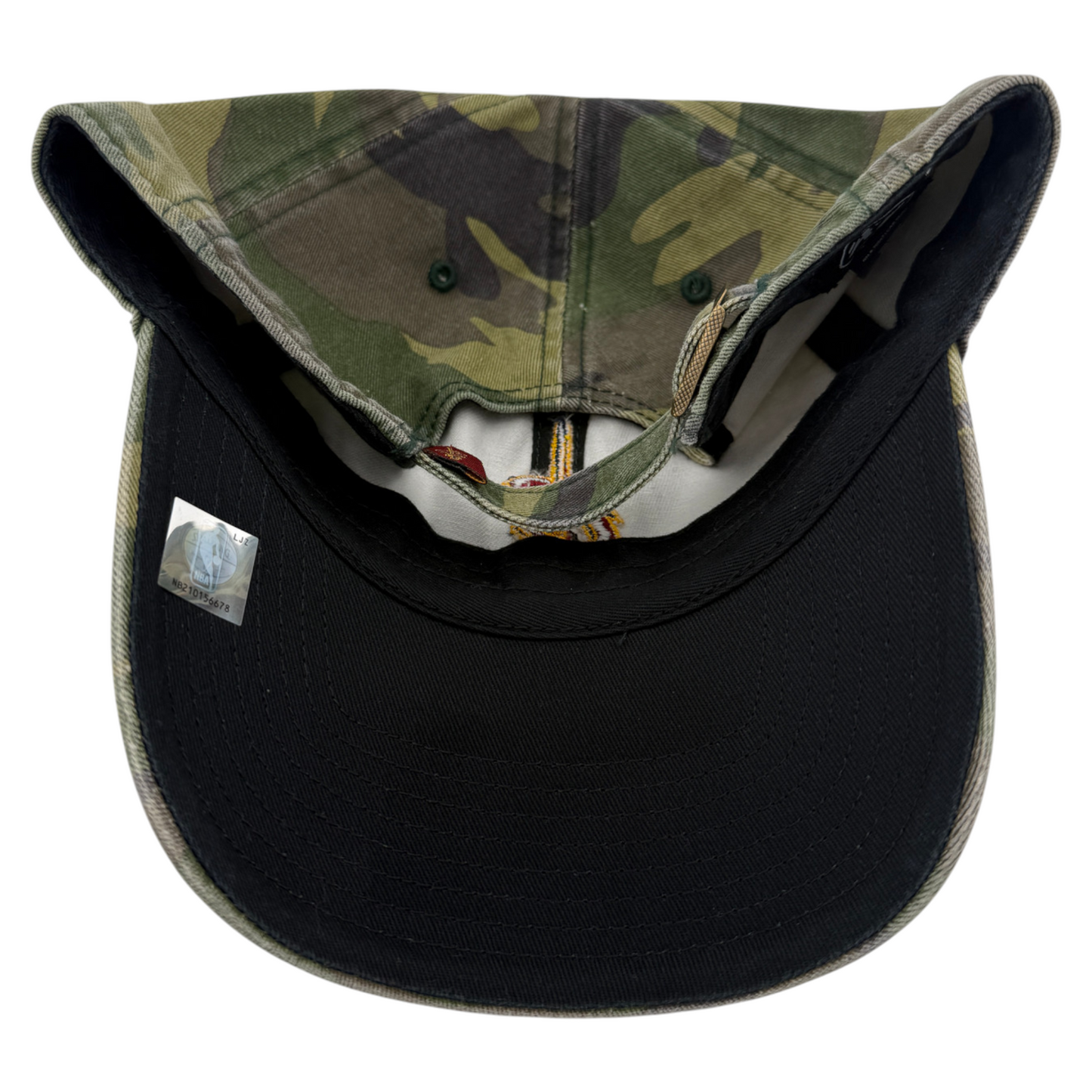 '47 Brand Cleveland Cavaliers Camouflage Clean Up Strapback Adjustable Dad Hat