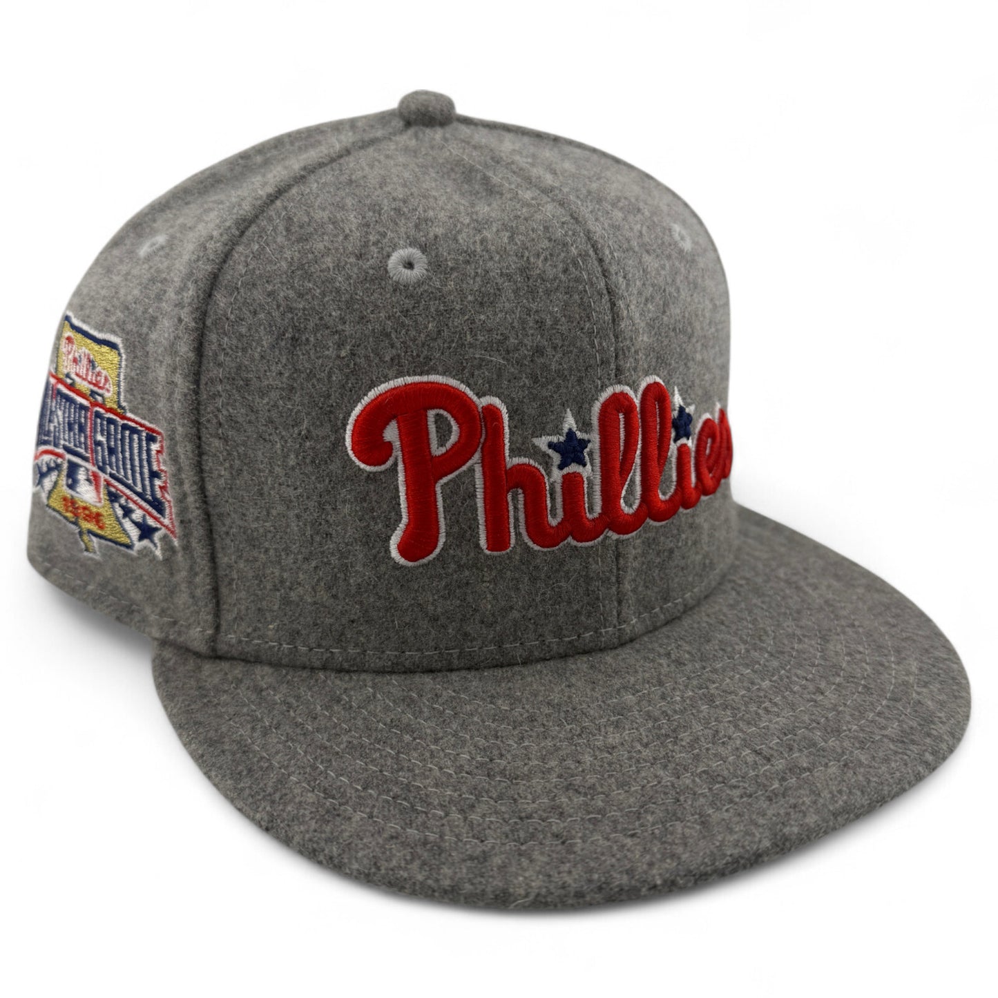 New Era Philadelphia Phillies MLB 1996 All-Star Grey Wool 59Fifty Fitted Hat Cap