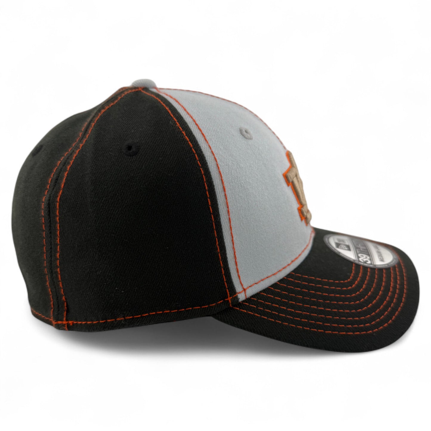 New Era Auburn University Tigers NCAA Grayscale 39Thirty Stretch Fit Hat Cap
