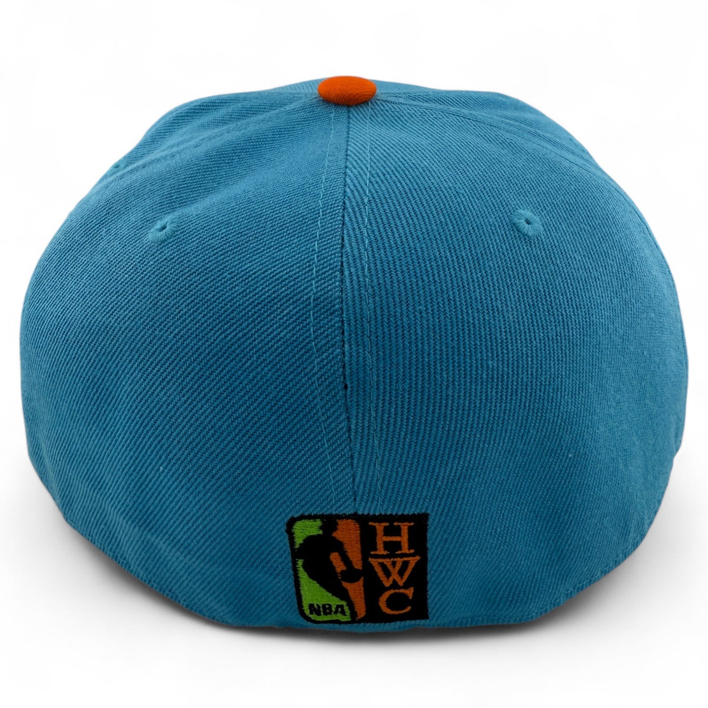 Mitchell & Ness New Jersey Nets NBA Mystery Van Teal Dynasty Fitted Hat Cap