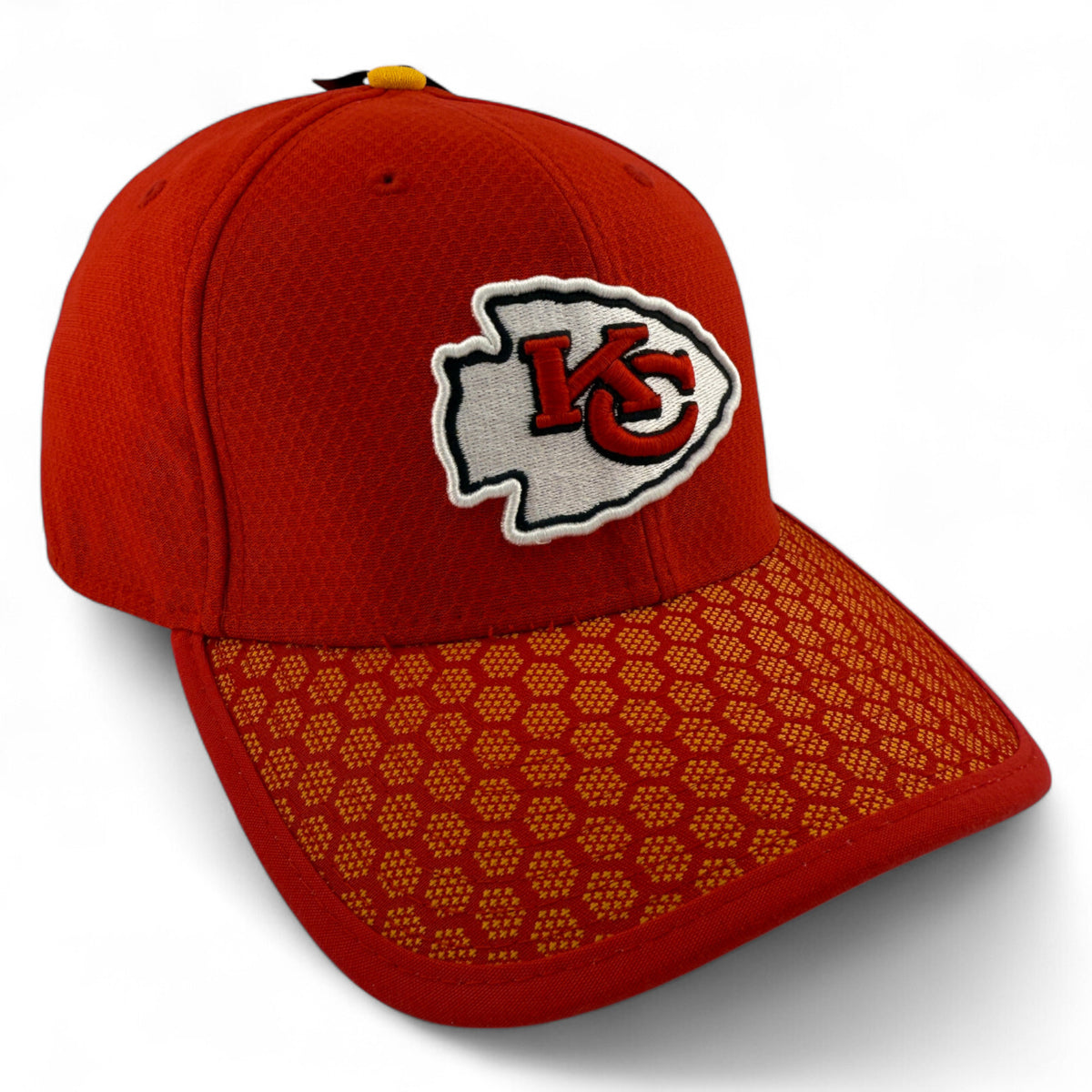 New Era Kansas City Chiefs NFL 2017 On Field Deadstock 39Thirty Flex Fit Hat Cap