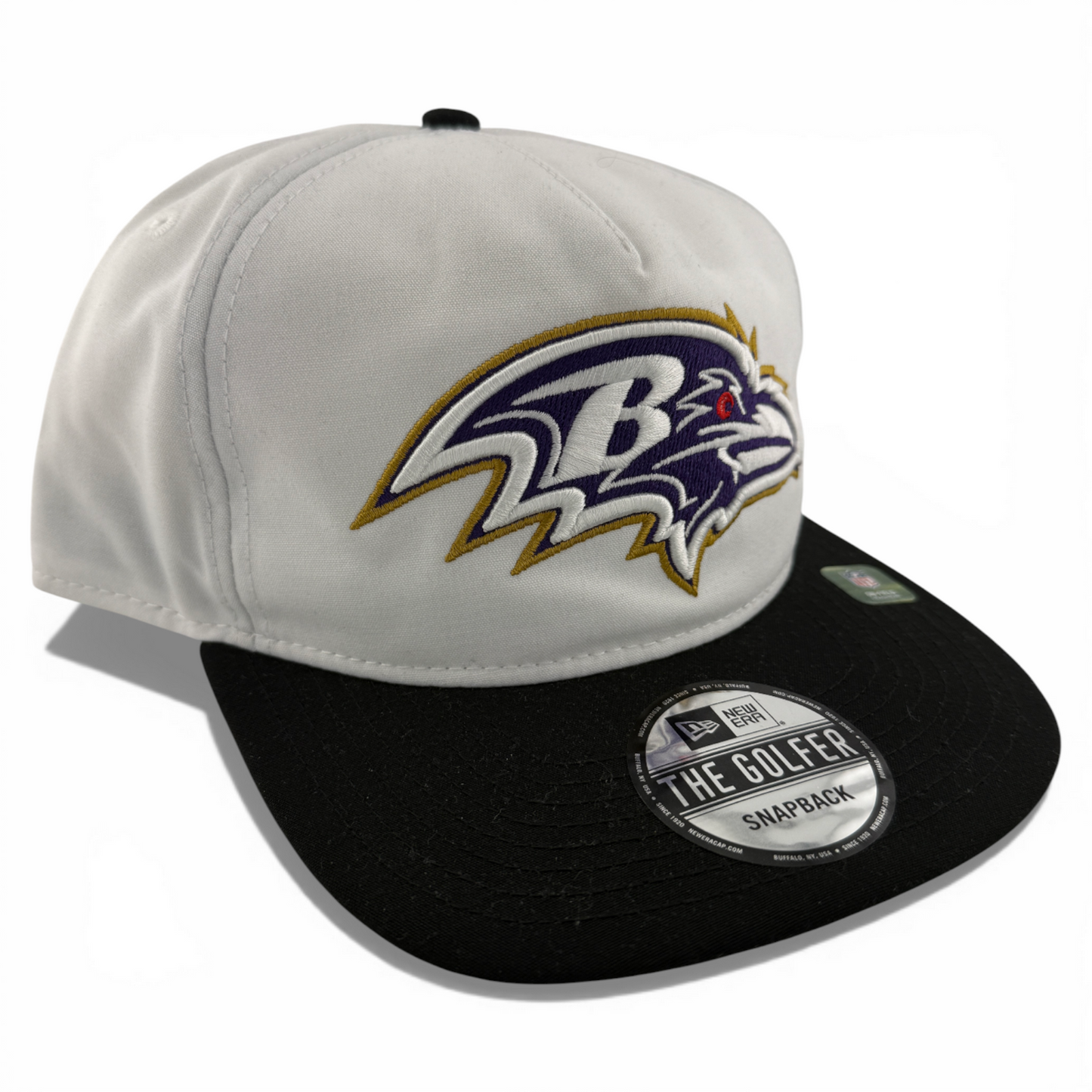New Era Baltimore Ravens NFL Training Camp Golfer A-Frame Snapback Adjustable