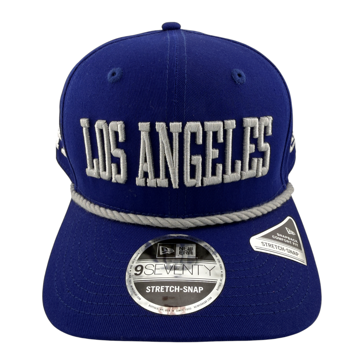 New Era Los Angeles Dodgers MLB Rope 9Seventy Trucker Stretch-Snapback Hat Cap