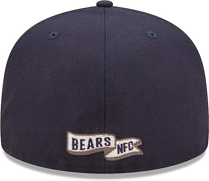 New Era Chicago Bears 2022 Sideline NFL Historic Logo Blue 59FIFTY Fitted Hat Cap