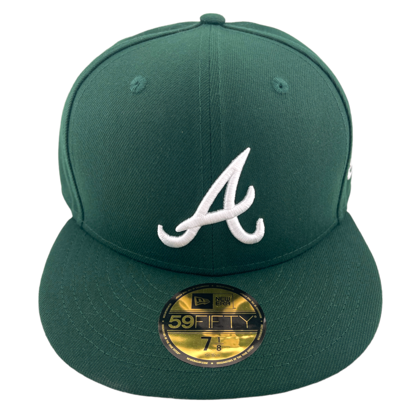 New Era Atlanta Braves Dark Green Pack Hunter/Grey UV MLB 59FIFTY Fitted Hat