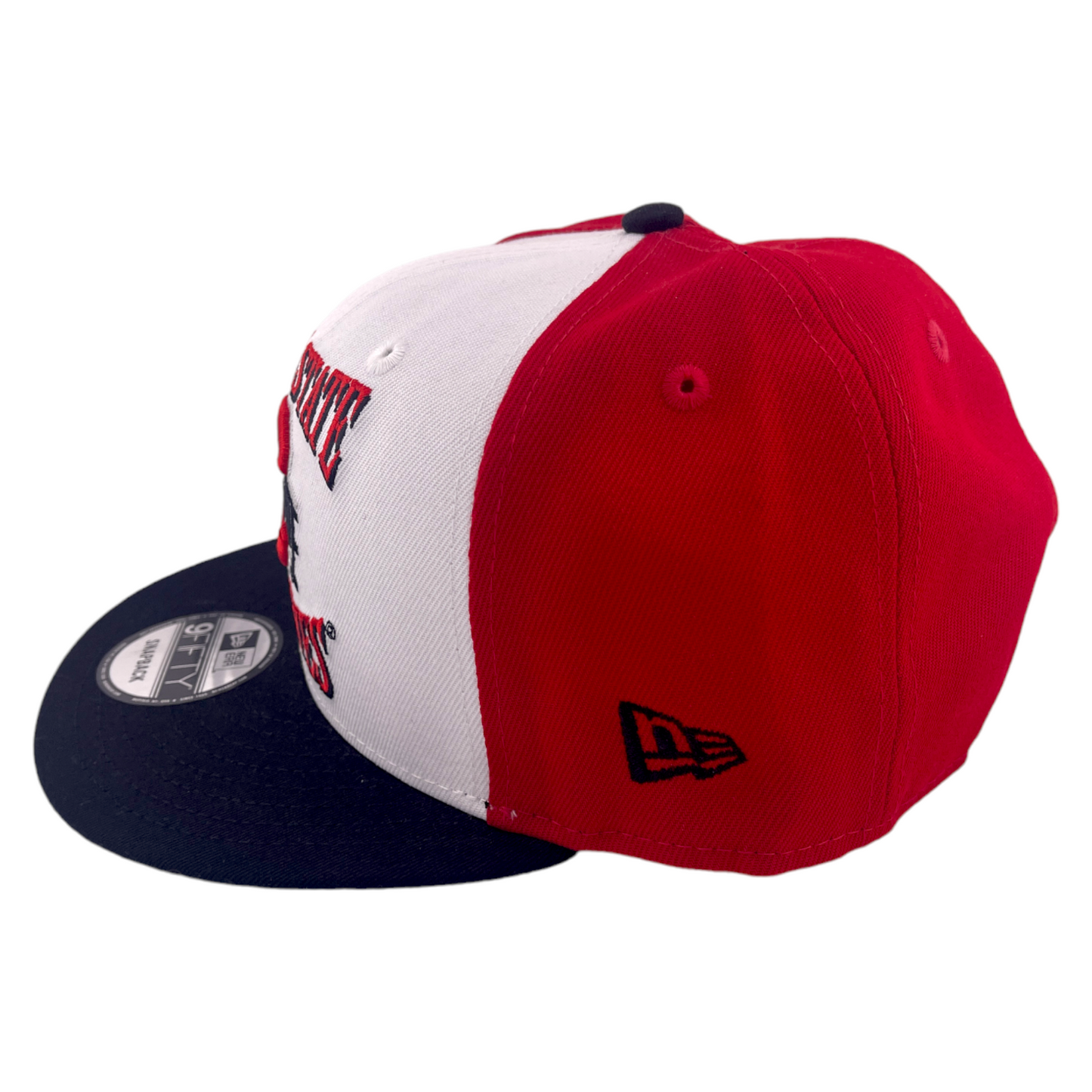 New Era Ohio State Buckeys Retro Logo Red/White/Black/Grey 9FIFTY Snapback Hat Cap