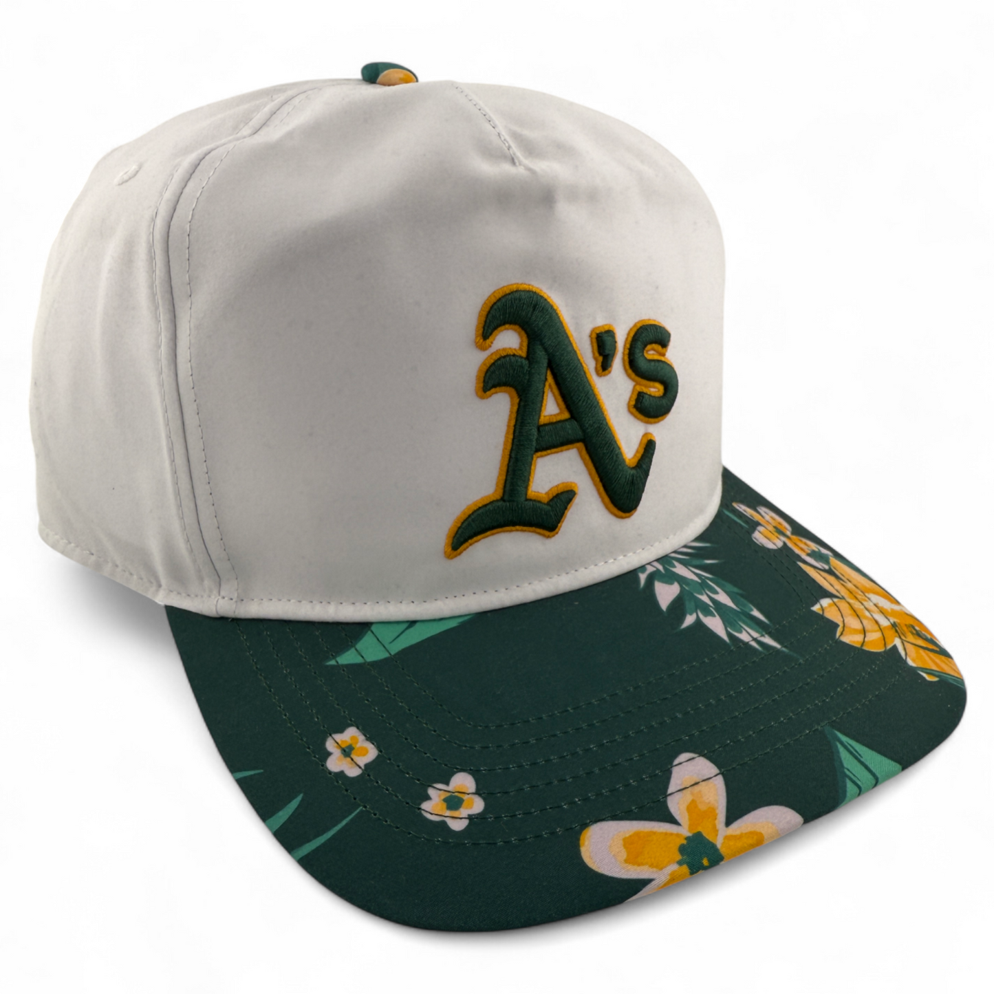 '47 Brand Oakland Athletics A's Ibiza Floral Hitch A-Frame Snapback Adjustable