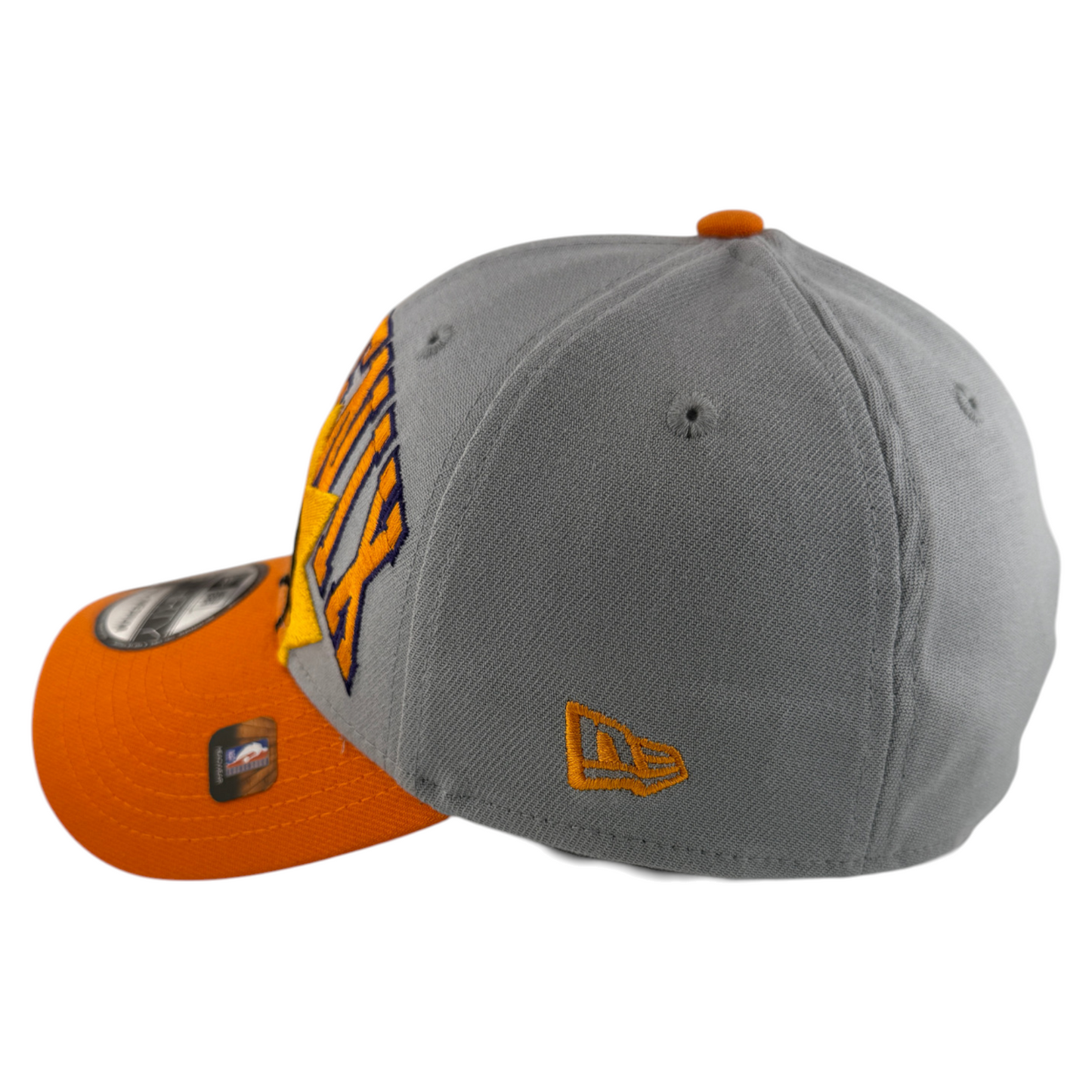 New Era Phoenix Suns NBA Tip-Off 2-Tone Orange/Grey 39Thirty Flex Fit Hat Cap