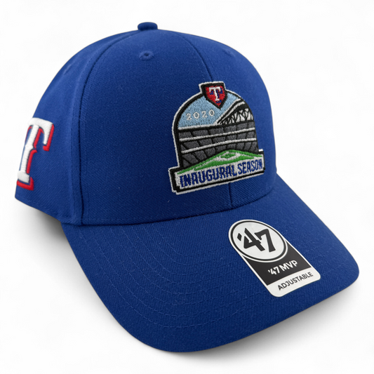 '47 Brand Texas Rangers MLB 2020 Inaugural Season Stadium MVP Adjustable Hat Cap
