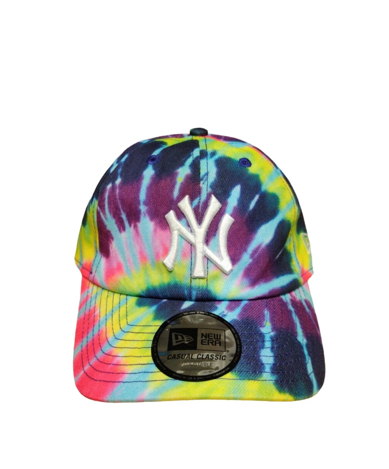 New Era New York Yankees Tie Dye MLB Casual Classic Dad Hat Cap Adjustable