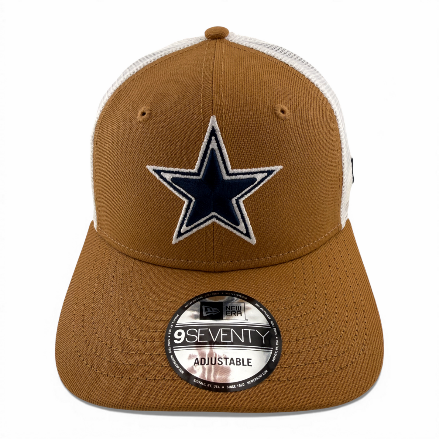 New Era Dallas Cowboys NFL Bronze Mesh Back Trucker 9Seventy Snapback Adjustable