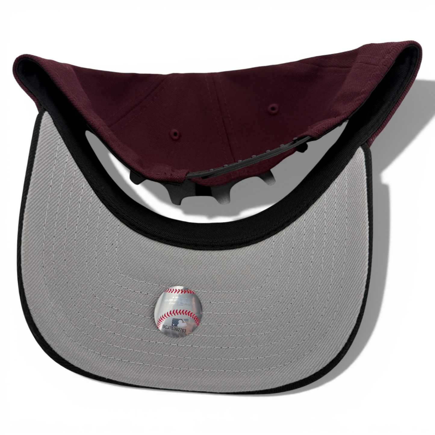 New Era Los Angeles Angels MLB Maroon A-Frame 9Forty Snapback Adjustable Hat Cap