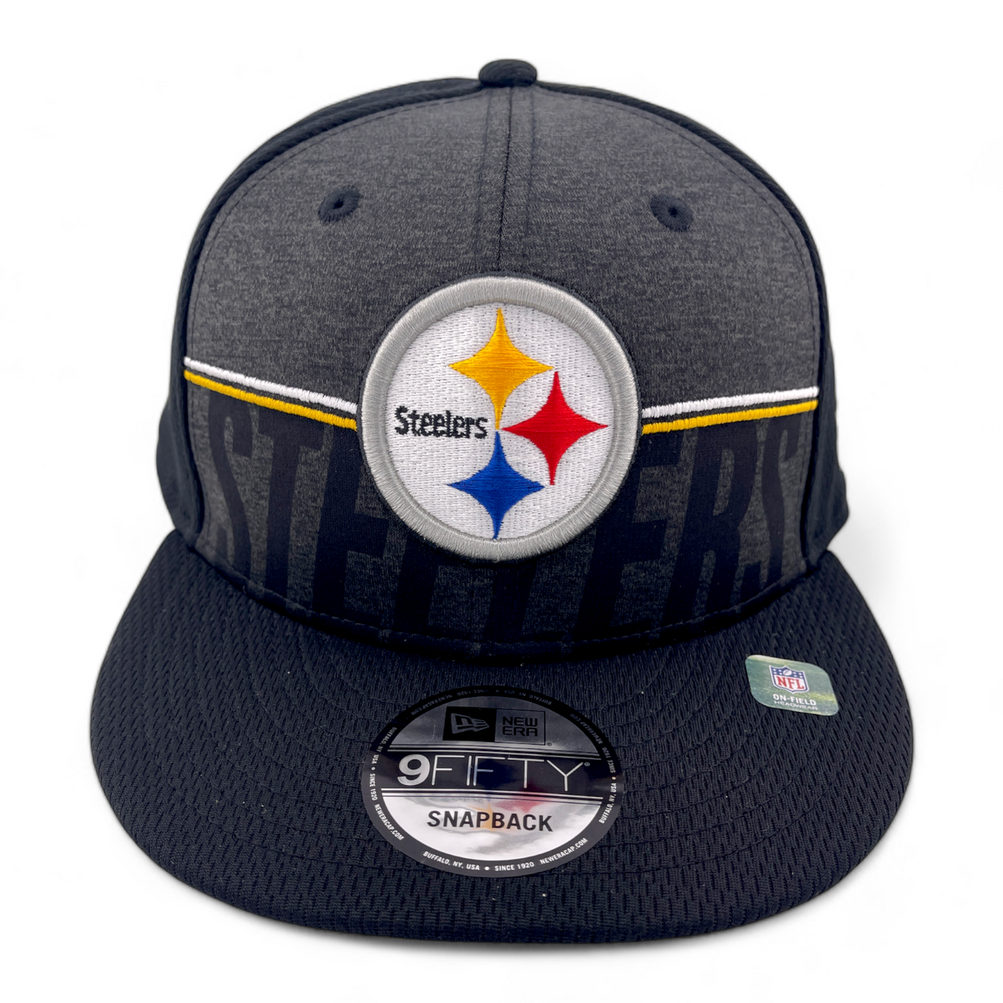 New Era Pittsburgh Steelers NFL 2023 Training Camp Pack 9Fifty Snapback Hat Cap