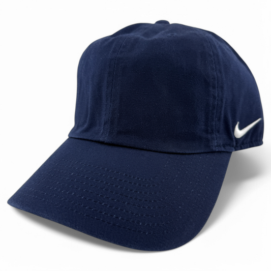 Nike Heritage 86 Team Navy BLANK for CUSTOMS 102699-419 Adjustable Dad Hat Cap