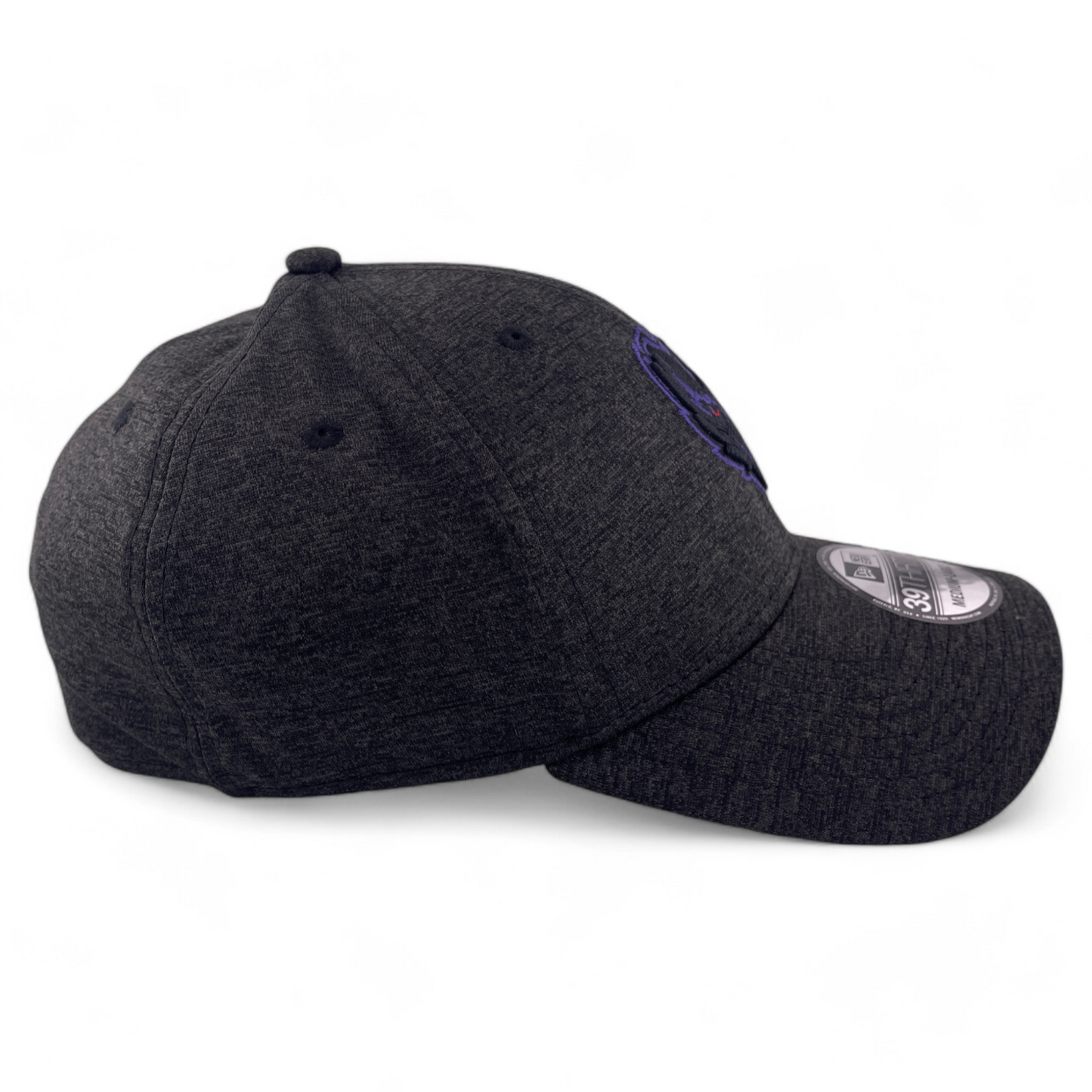 New Era Baltimore Ravens NFL Shadow Land Heathered Grey 39Thirty Flex Fit Hat