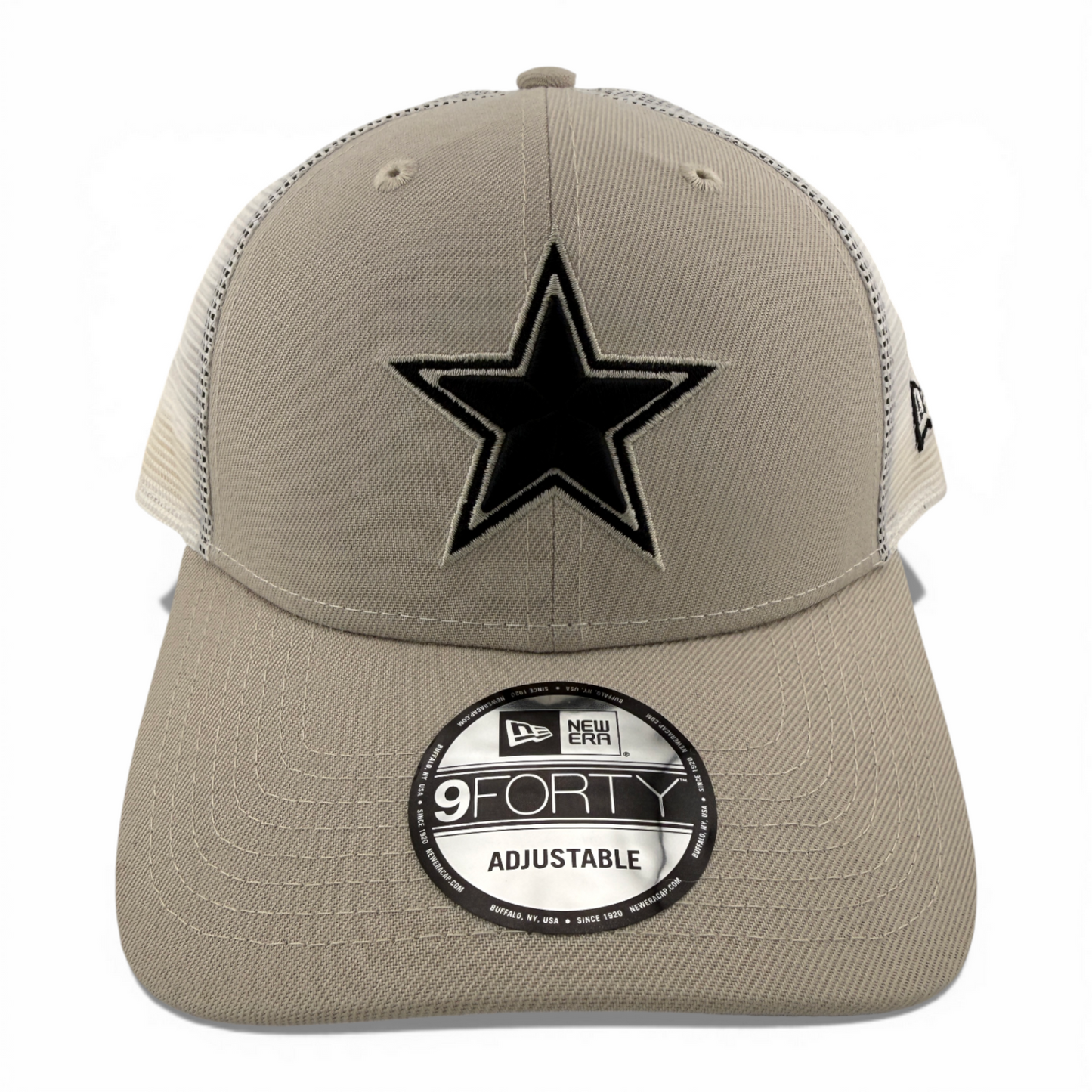 New Era Dallas Cowboys NFL Stone Mesh Back Trucker 9Forty Snapback Adjustable