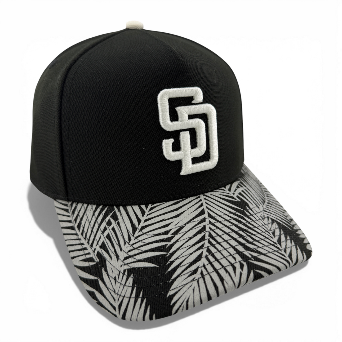 Mitchell & Ness San Diego Padres Palm A-Frame Pro Pinch Fit Snapback Adjustable
