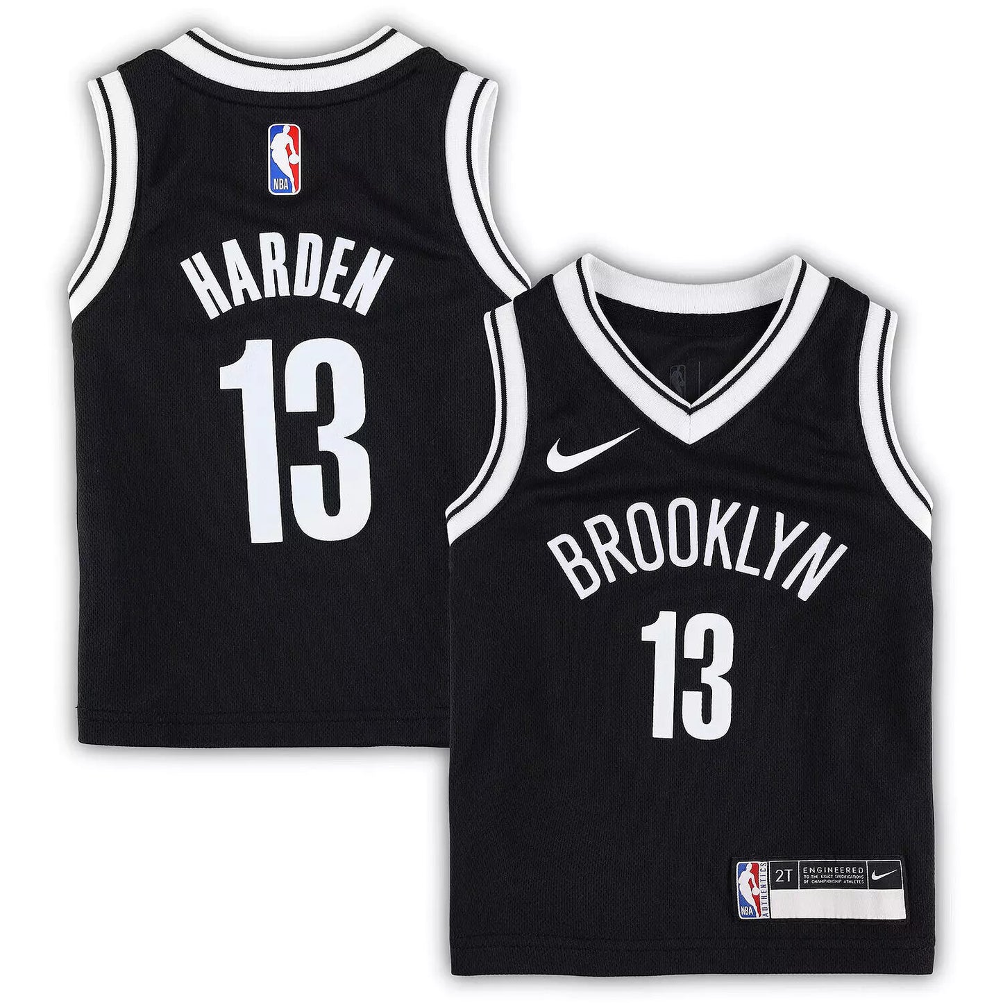 Nike Brooklyn Nets James Harden 13 Icon Edition Black Kids Toddler Infant Jersey