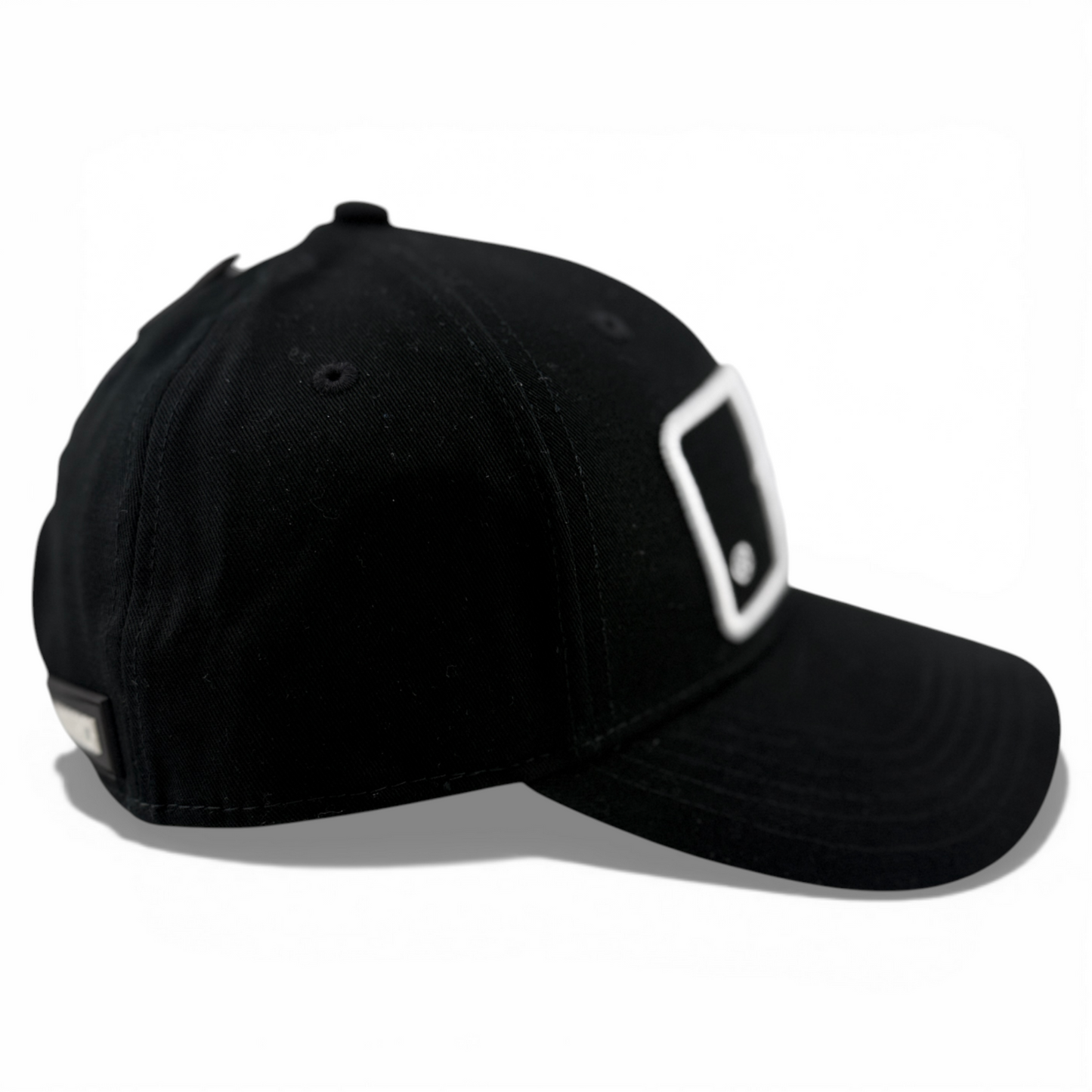 Hoodrich OG Heritage H Internal Zipper Pocket Black Snapback Adjustable Hat Cap