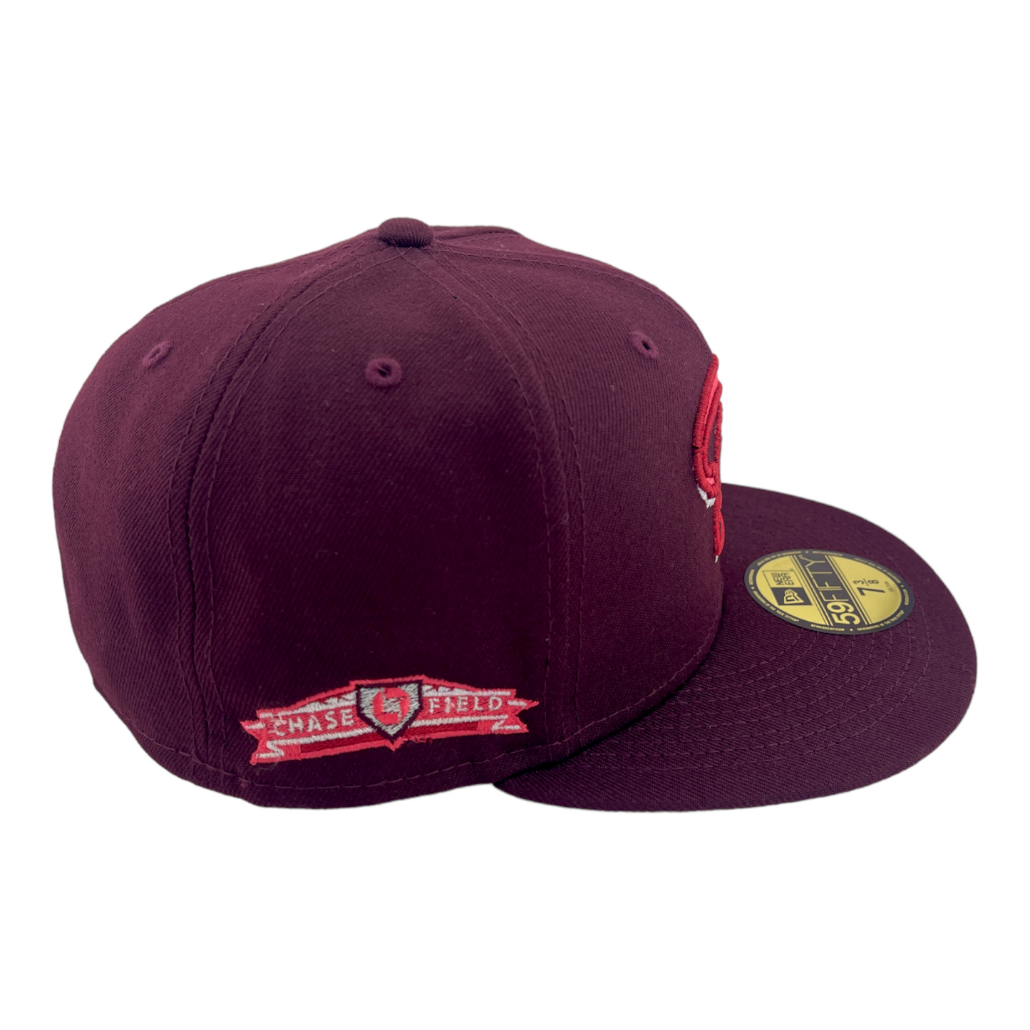 New Era Arizona Diamondbacks Chase Field Patch Lava Maroon/Pink UV 59FIFTY Hat