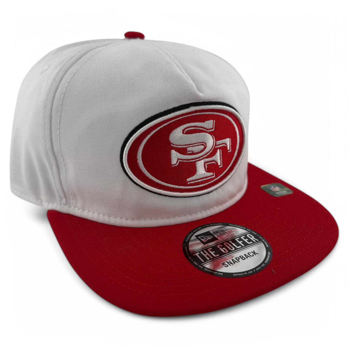 New Era San Francisco 49ers NFL Training Golfer A-Frame Snapback Adjustable Hat