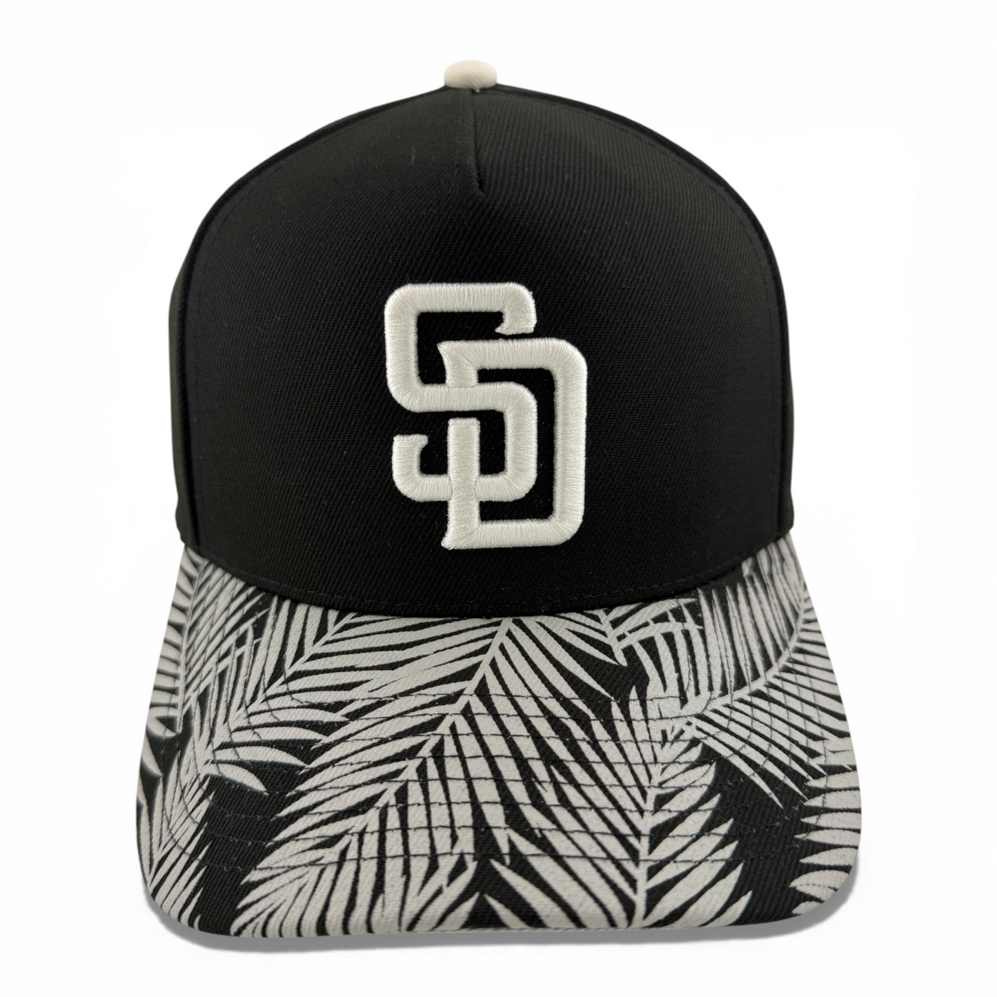 Mitchell & Ness San Diego Padres Palm A-Frame Pro Pinch Fit Snapback Adjustable