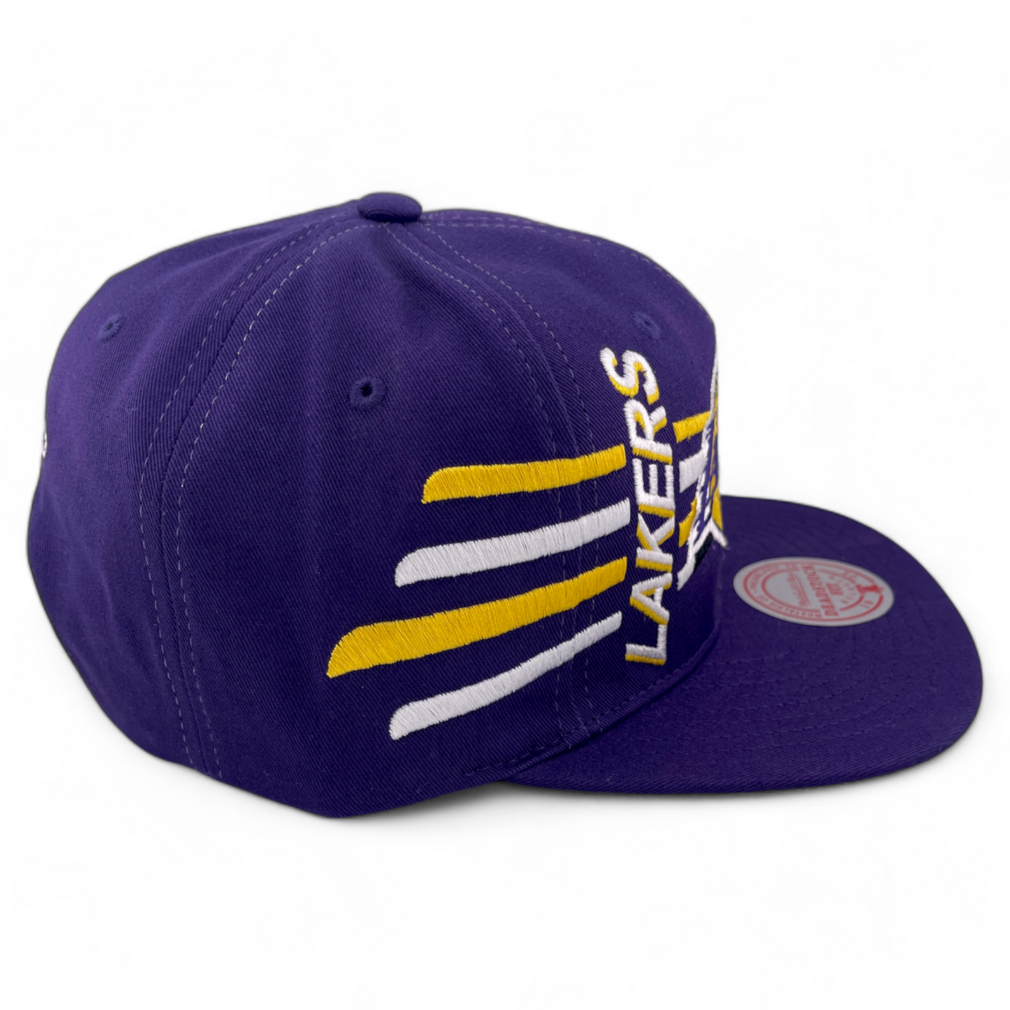 Mitchell & Ness Los Angeles Lakers NBA Retro Bolt Deadstock Snapback Hat Cap