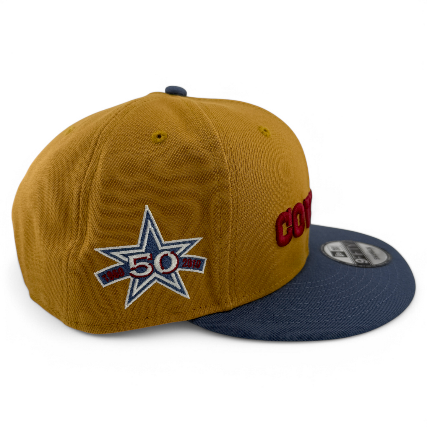 New Era Dallas Cowboys NFL Panama Tan 9FIFTY Snapback Adjustable Hat Cap