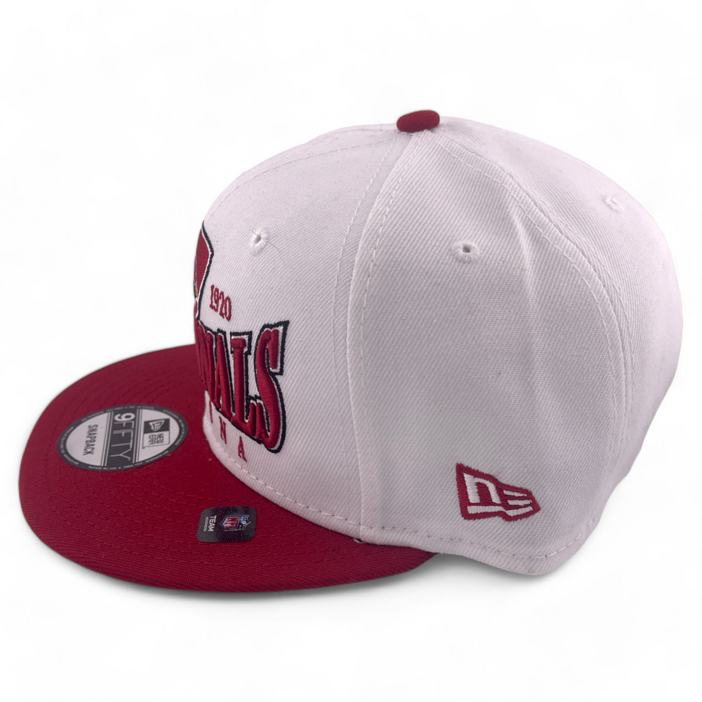 New Era Arizona Cardinals NFL Crest Logo Pack 9FIFTY Snapback Adjustable Hat Cap