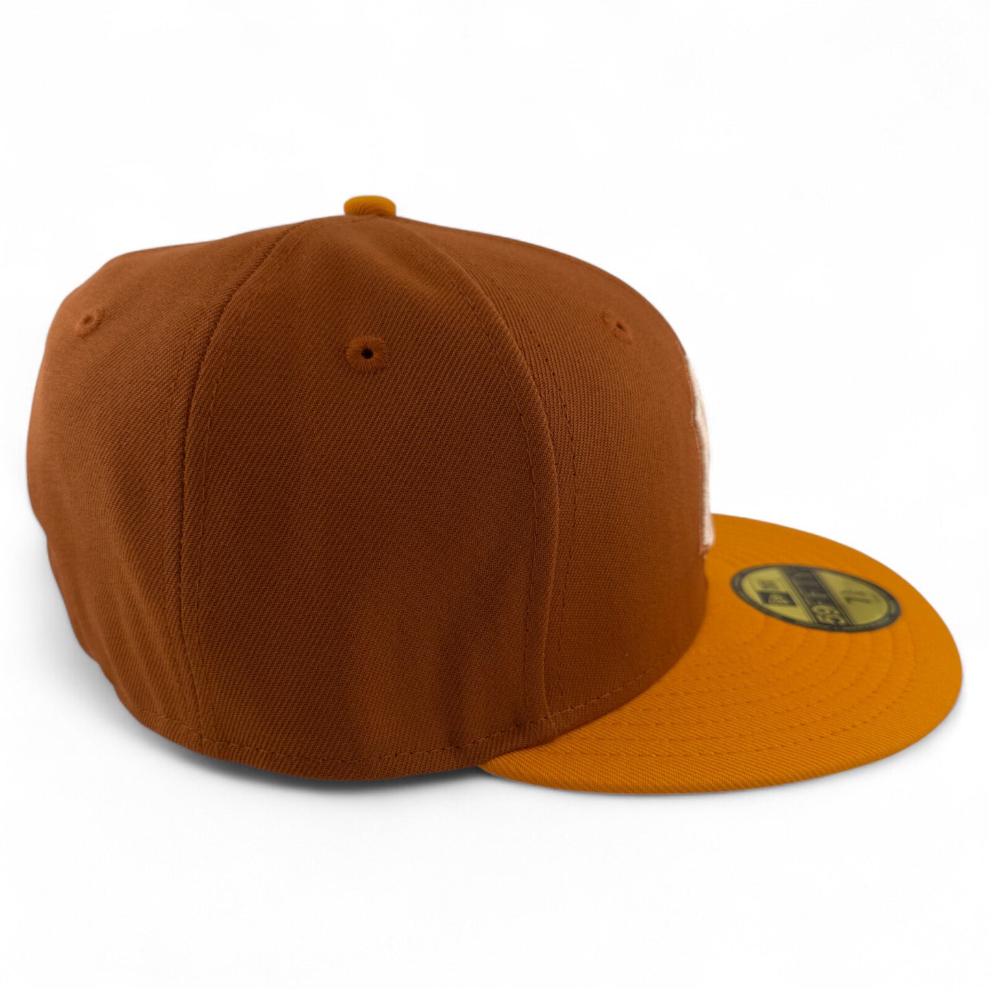 New Era New York Yankees MLB Rust Gold Pack Tan 59FIFTY Fitted Hat Cap