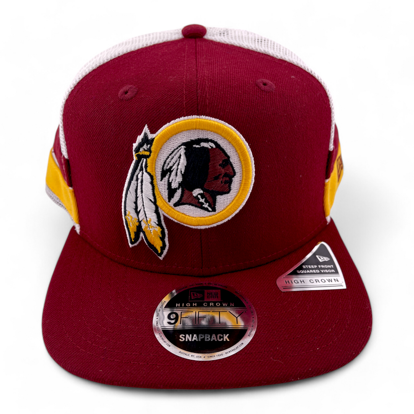 New Era Washington Redskins NFL High Crown 9FIFTY Snapback Adjustable Hat Cap