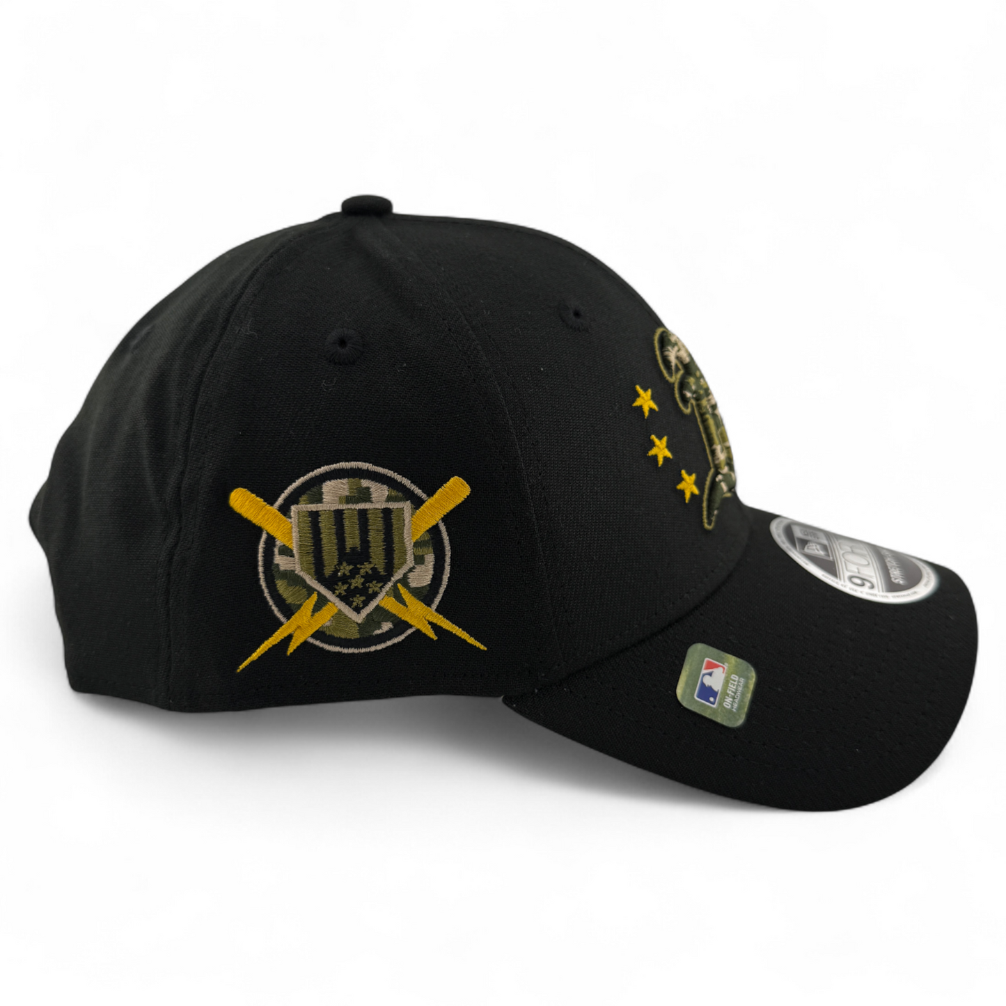 New Era Oakland Athletics A's MLB Armed Forces Day 9Forty Adjustable Snapback