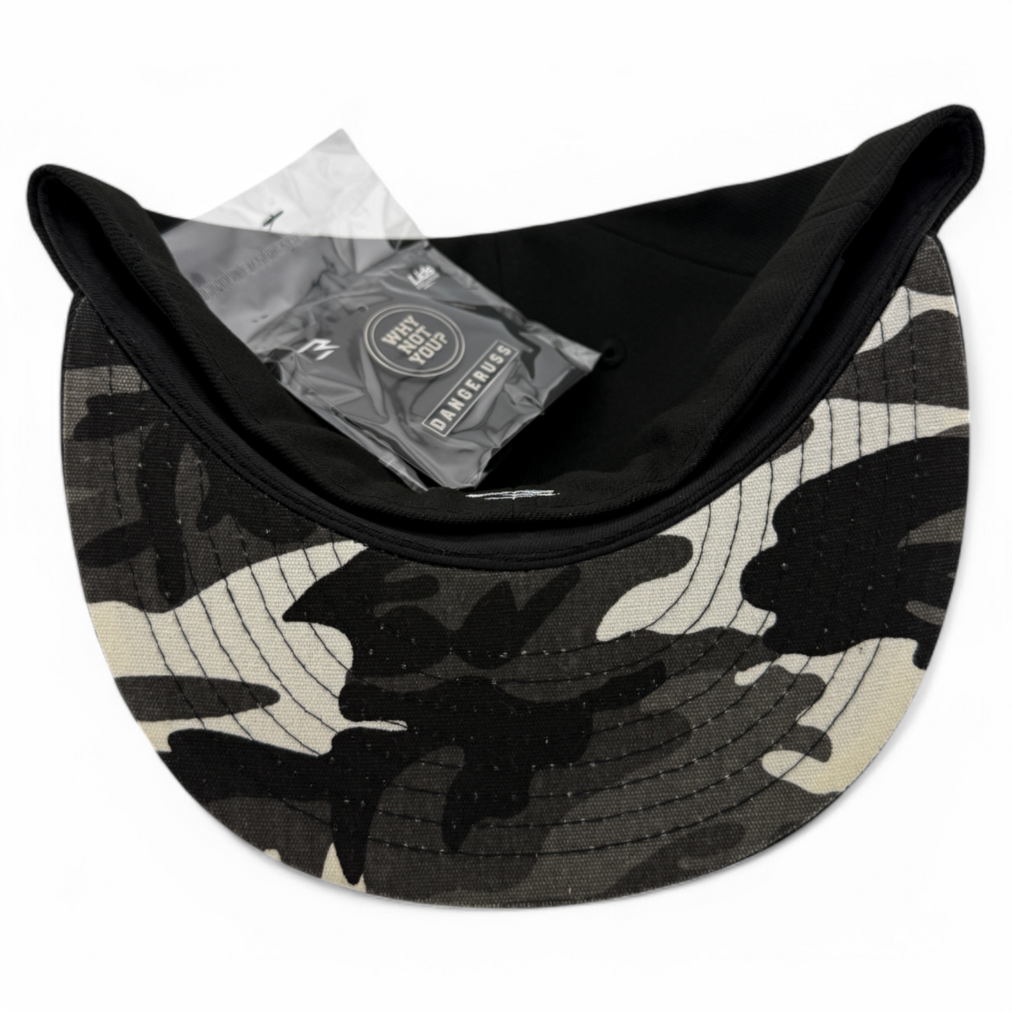 3BRAND by Russell Wilson Lids Custom Designed Camo with Pins Fashion Fitted Hat
