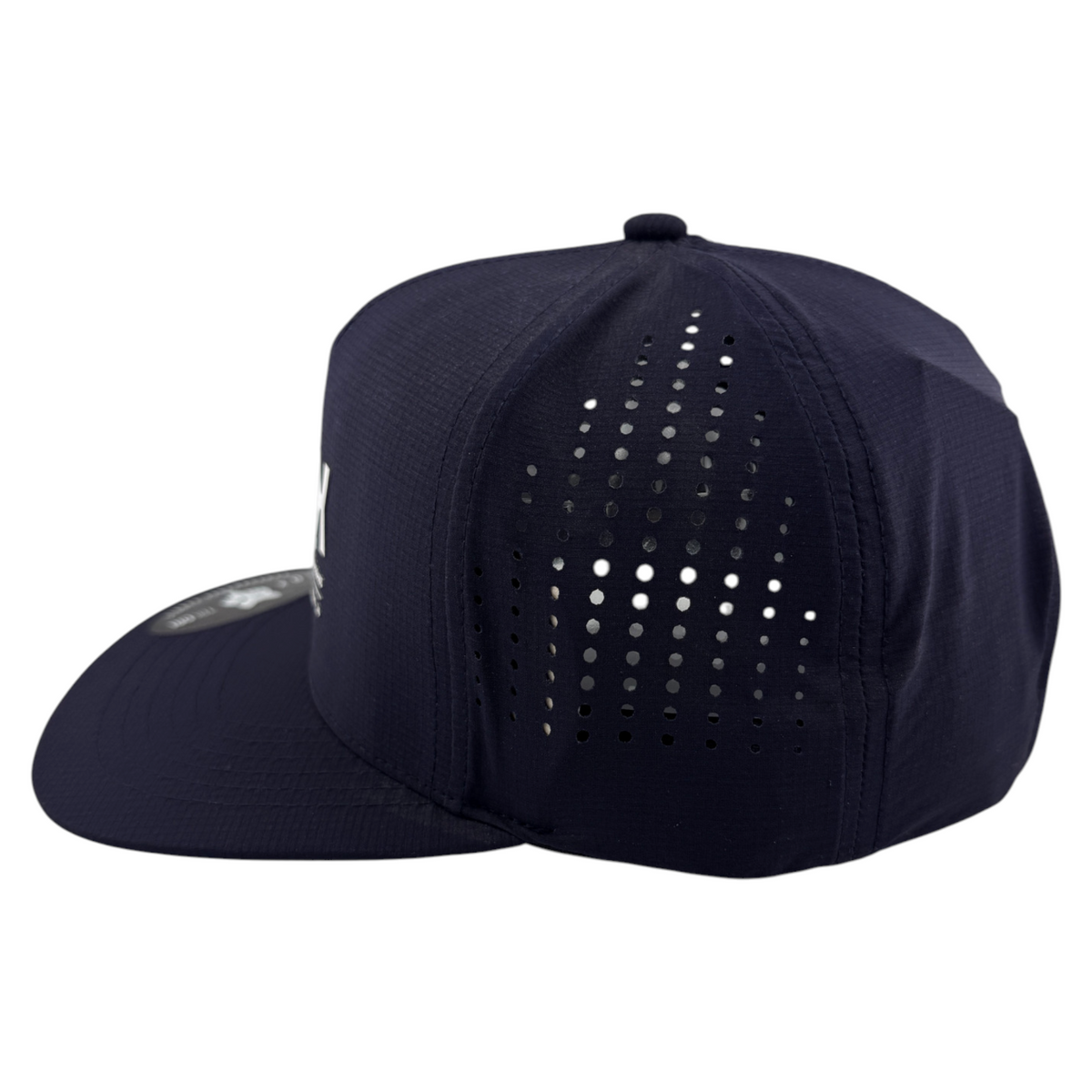 Fox Racing Non Stop Tech Logo Sport A-Frame Navy Adjustable Snapback Hat Cap