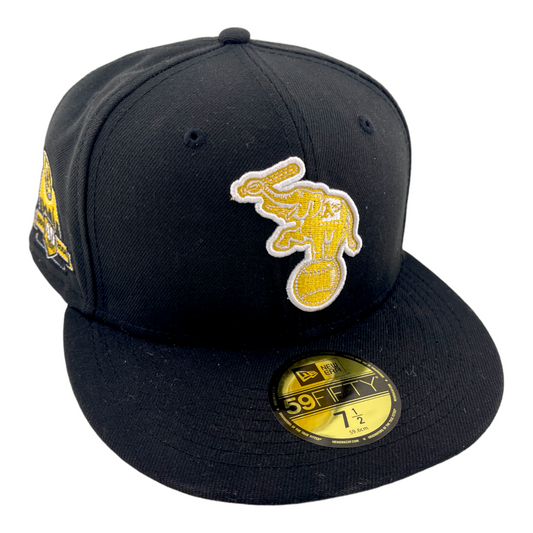 New Era Oakland A's Athletics 40 Year Anniversary Wiz Khalifa Yellow 59FIFTY Hat Cap