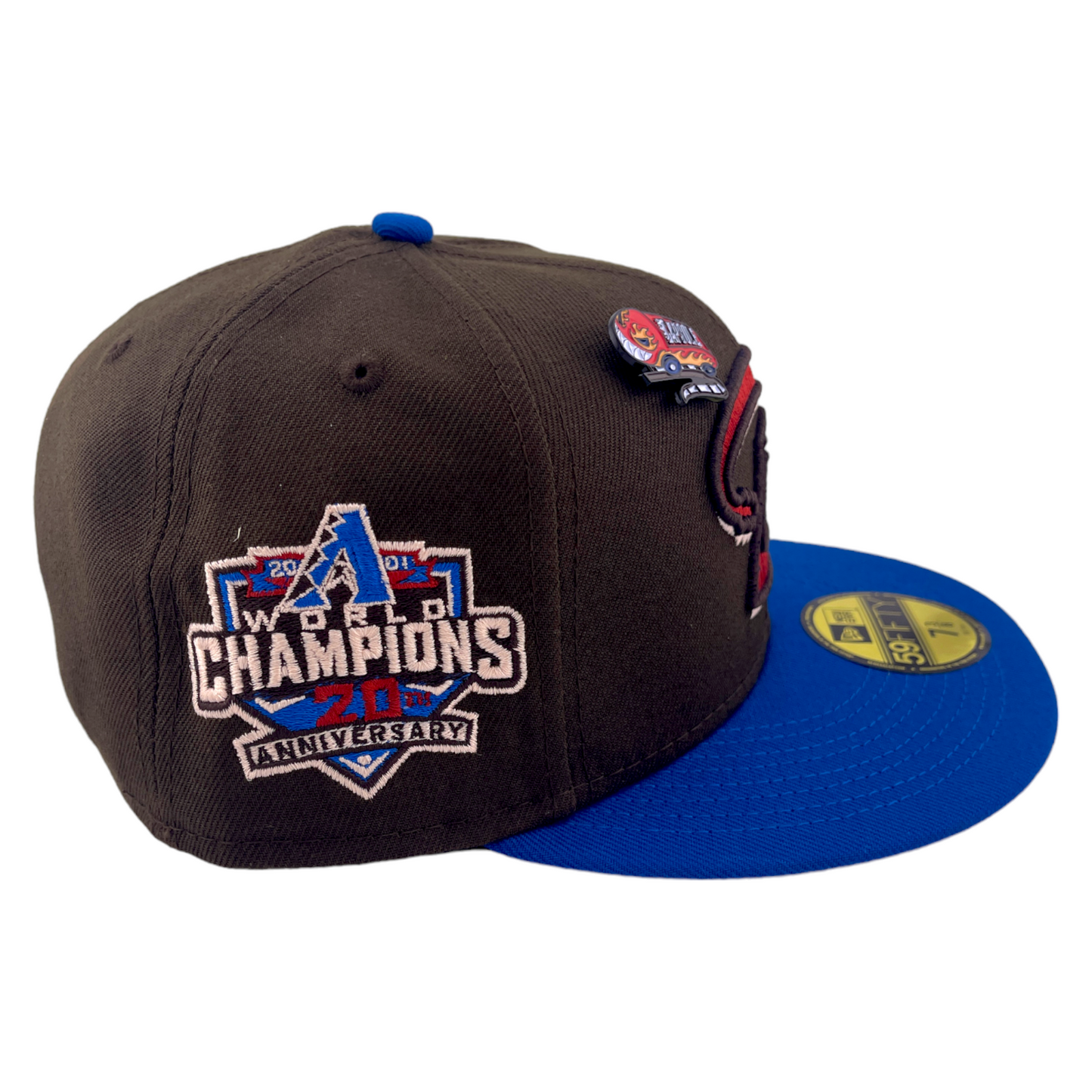 New Era Arizona Diamondbacks MLB 20th Anniversary Capsule Pin 59Fifty Fitted Hat